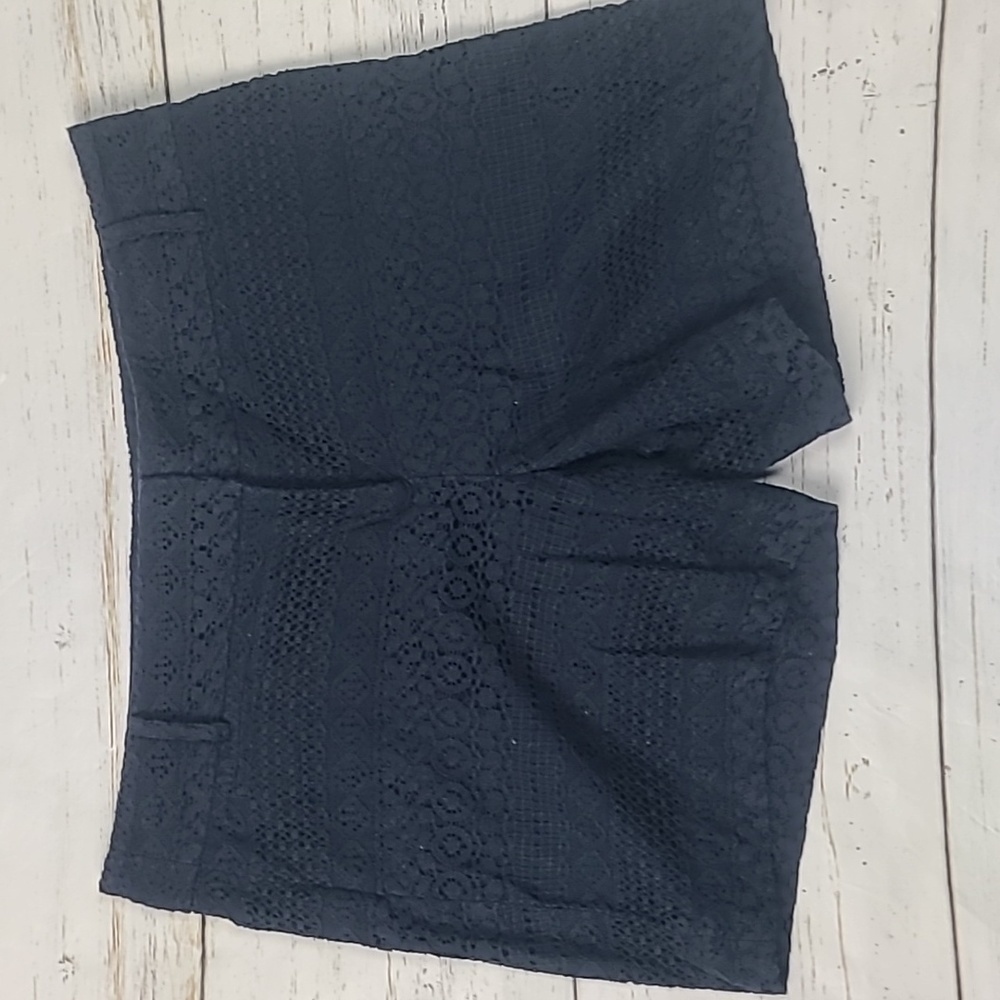 Ann Taylor LOFT Lace Patterned Shorts Size 8